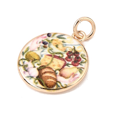 Brass Pendants KK-CBA867D-01G-B-1