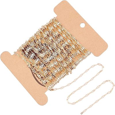Brass Dapped Chains CHC-FH0001-01G-1