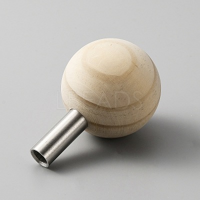 Wood Auxiliary Tool for Attaching Safety Eyes and Washers TOOL-WH0157-01B-P-1