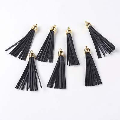 Faux Suede Tassel Pendant Decorations FIND-T003-A41-1