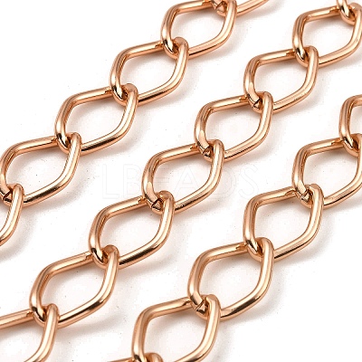 Aluminium Curb Chains CHA-C002-17RG-1