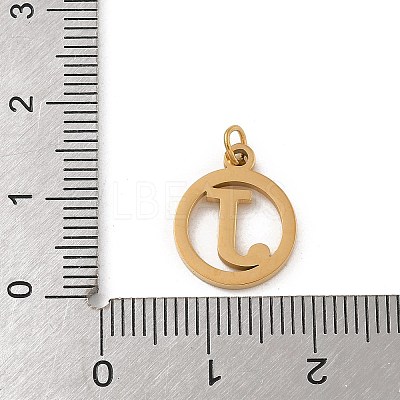 304 Stainless Steel Charms
with Jump Ring STAS-R001-02G-J-1