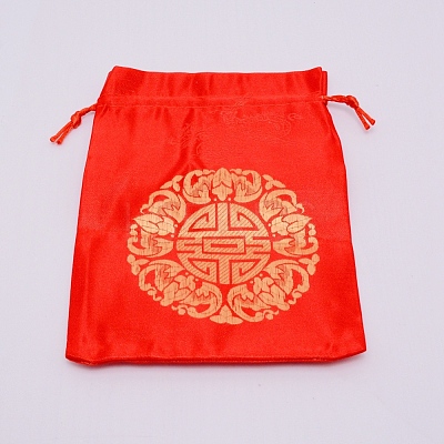 Rectangle Damask Pouches ABAG-WH0025-03A-1