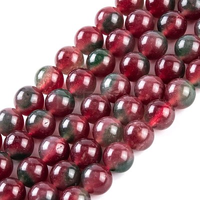 Natural Malaysia Jade Beads Strands G-A146-8mm-C13-1