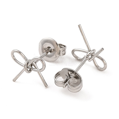 Non-Tarnish 304 Stainless Steel Stud Earrings EJEW-G395-26P-1