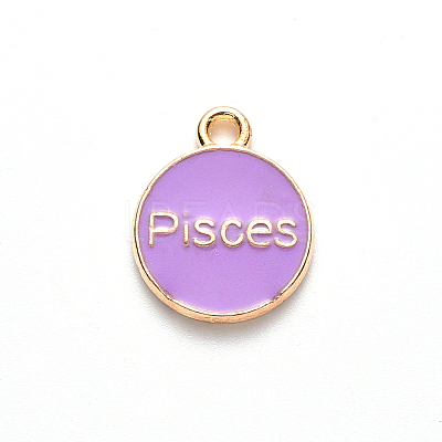 Alloy Enamel Pendants LS-ENAM-S124-01B-01H-1