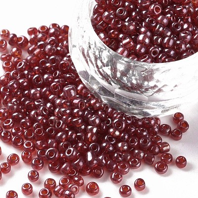 (Repacking Service Available) Glass Seed Beads SEED-C015-3mm-105B-1