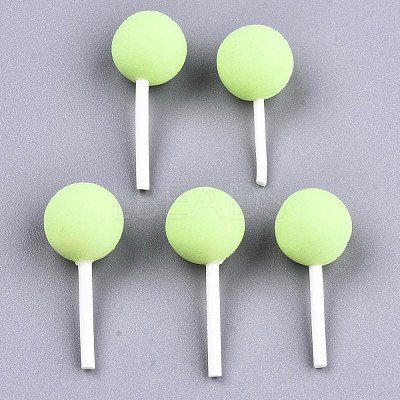 Handmade Polymer Clay 3D Lollipop Embellishments CLAY-T016-82D-1
