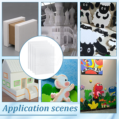 Rectangle Craft Foam DIY-WH0349-534B-1