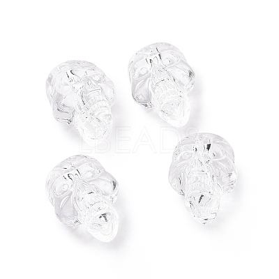 Transparent Acrylic Beads X-OACR-P013-01-1