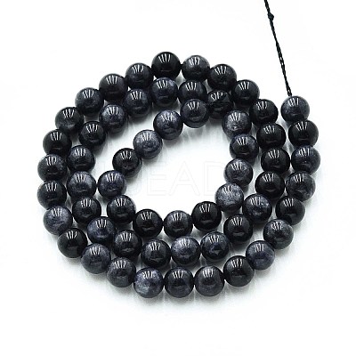 Natural Quartz Beads Strands G-N355-6mm-55-1