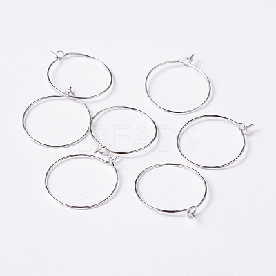 Brass Wine Glass Charm Rings EC067-1S-1