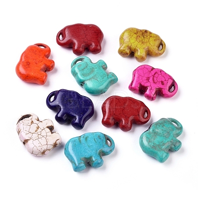Synthetic Turquoise Beads Strands TURQ-G032-M-1