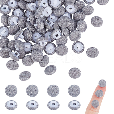 100Pcs Platic Sewing Buttons DIY-NB0013-44C-1