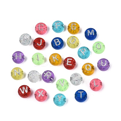 Transparent Acrylic Beads TACR-Q013-02B-M-1