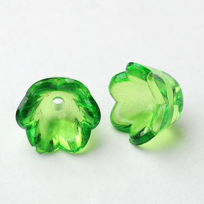 Transparent Acrylic Beads PL548-3-1
