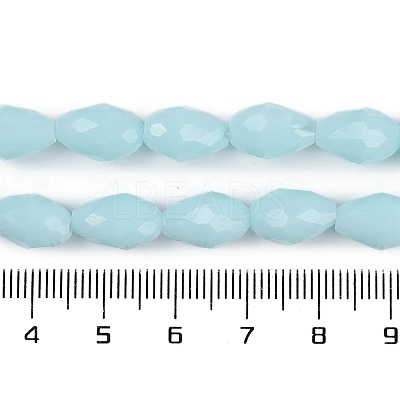 Opaque Solid Color Beads Strands EGLA-N013-P6mm-D11-1