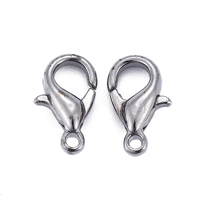 Zinc Alloy Lobster Claw Clasps E103-B-1