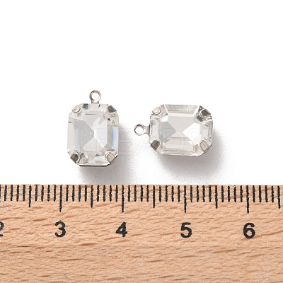 Rhinestone Pendants RGLA-P038-02P-06-1