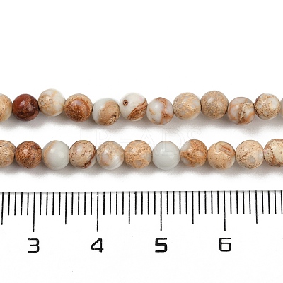 Dyed Natural Regalite/Imperial Jasper/Sea Sediment Jasper Beads Strands G-B124-C04-11-1