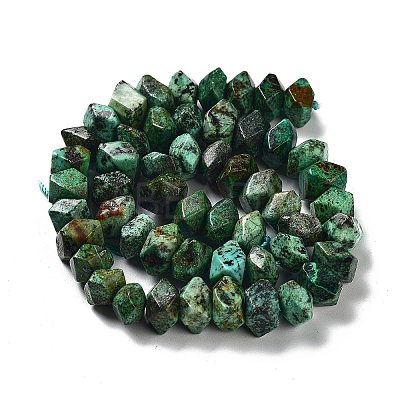 Natural African Turquoise(Jasper) Beads Strands G-D091-A18-1