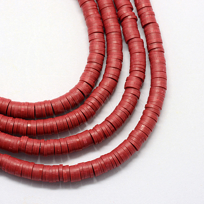 Handmade Polymer Clay Beads CLAY-R067-3.0mm-29-1