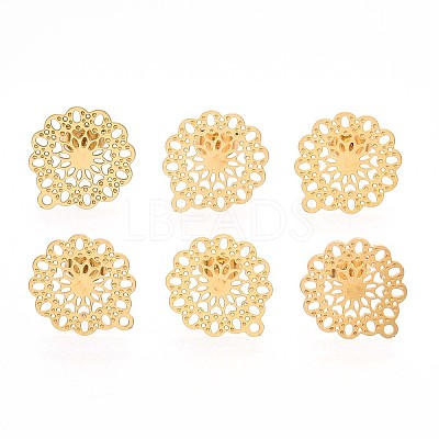 304 Stainless Steel Stud Earring Findings X-STAS-S079-34A-1