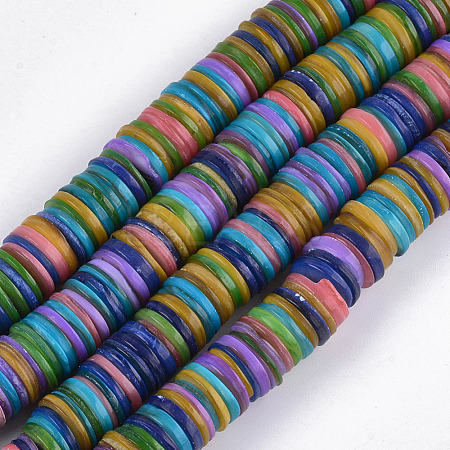 Dyed Freshwater Shell Beads SHEL-T010-03-1