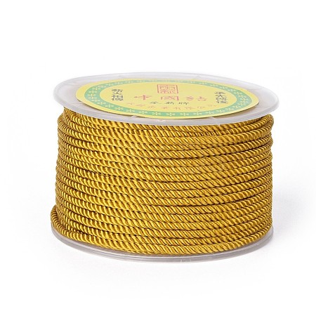 Polyester Milan Cord for DIY Jewelry Craft Making OCOR-F011-D15-1