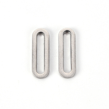 Non-Tarnish 201 Stainless Steel Linking Rings STAS-Q239-016A-1