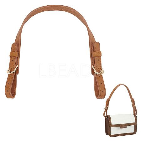 PU Imitation Leather Bag Handles FIND-WH0002-58A-1