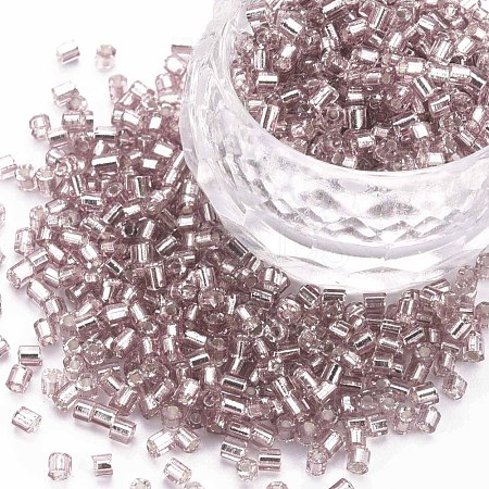 8/0 Glass Bugle Beads SEED-S032-07A-56-1