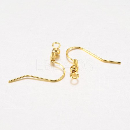 Iron Earring Hooks E135-G-1