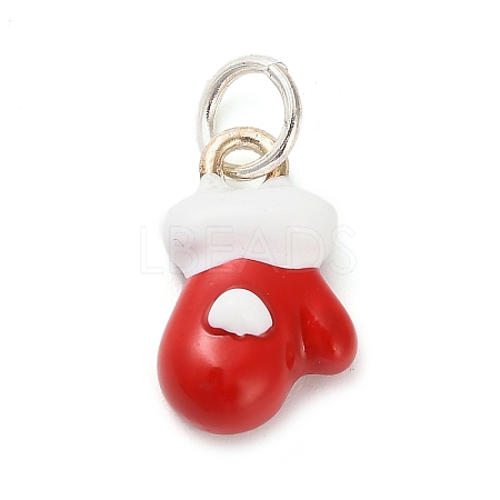 Christmas Themes Alloy Enamel Pendants LS-FIND-I063-01B-1