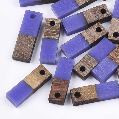 Resin & Wood Pendants X-RESI-S358-19F-1