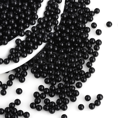 Imitation Pearl Acrylic Beads OACR-S011-2mm-Z25-1