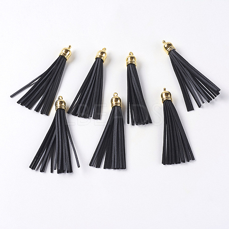 Faux Suede Tassel Pendant Decorations FIND-T003-A41-1