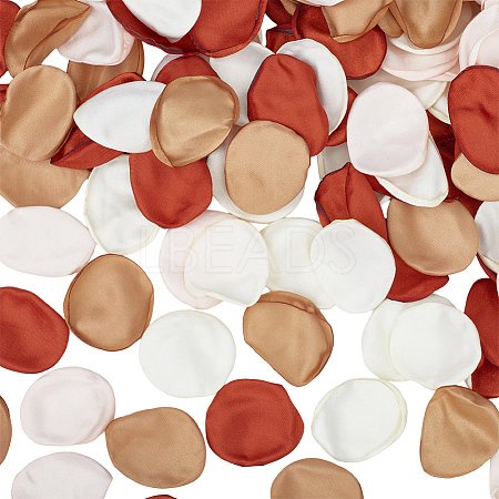 300Pcs Polyester Artificial Rose Flower Petals FIND-CN0002-43B-1