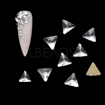 Flat Back Glass Rhinestone Cabochons MRMJ-Q072-34A-1