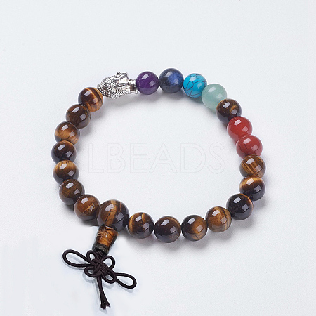 Chakra Jewelry BJEW-K200-02-03AS-1