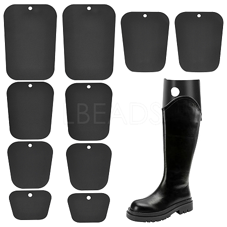 WADORN 10Pcs 5 Style Plastic Shoe Inner Support Rack AJEW-WR0002-27-1