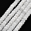 Natural White Jade Beads Strands G-E507-01M-1