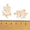 Rack Plating Alloy Enamel Pendants FIND-A040-08E-01G-3