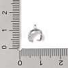 Non-Tarnish 304 Stainless Steel Ice Pick Pinch Bails LS-STAS-Z058-01P-02-3