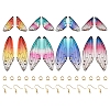 DIY Butterfly Wings Dangle Earring Making Kit DIY-TA0004-45-2