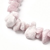 Natural Pink Opal Chip Beads Stretch Bracelets BJEW-JB06618-5