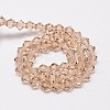Transparent Glass Beads Strands EGLA-A039-T3mm-D12-2