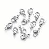 Non-Tarnish 304 Stainless Steel Lobster Claw Clasps X-STAS-F182-01P-C-2