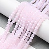 Imitation Jade Glass Beads Strands EGLA-A039-J4mm-D02-4