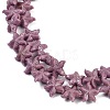 Synthetic Coral Dyed Carved Beads Strands CORA-K009-06B-06-2